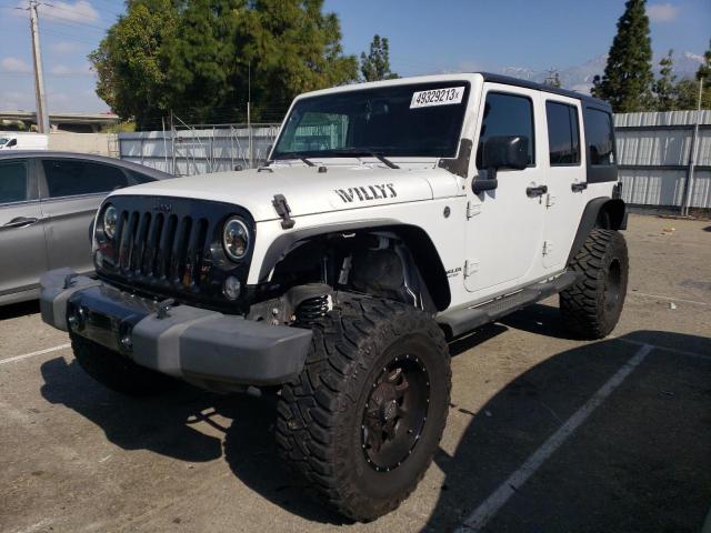 Photo 1 from auction – 2016 JEEP WRANGLER U with VIN 1C4BJWDG9GL168762