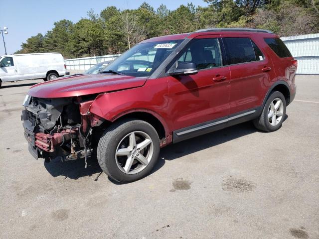 FORD EXPLORER X 2016 with VIN 1FM5K8D80GGC37745 - Photo from auction
