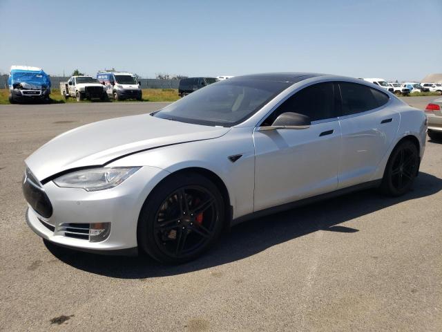 TESLA MODEL S 2014 with VIN 5YJSA1H15EFP40466 - Photo from auction