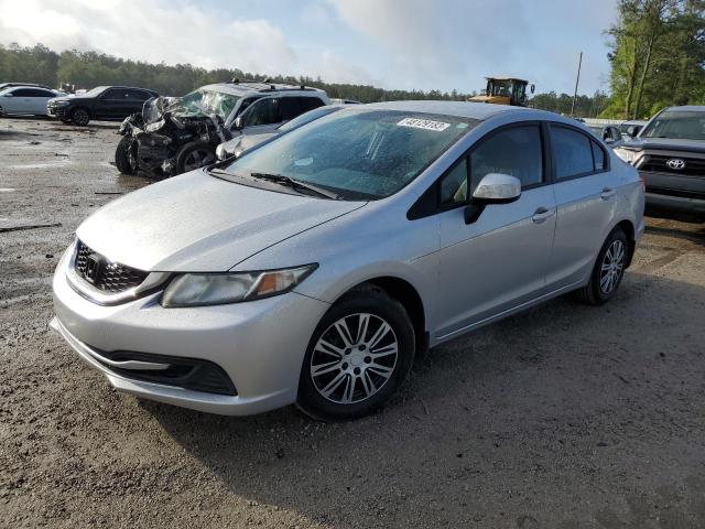 HONDA CIVIC LX 2013 with VIN 2HGFB2F52DH595424 - Photo from auction