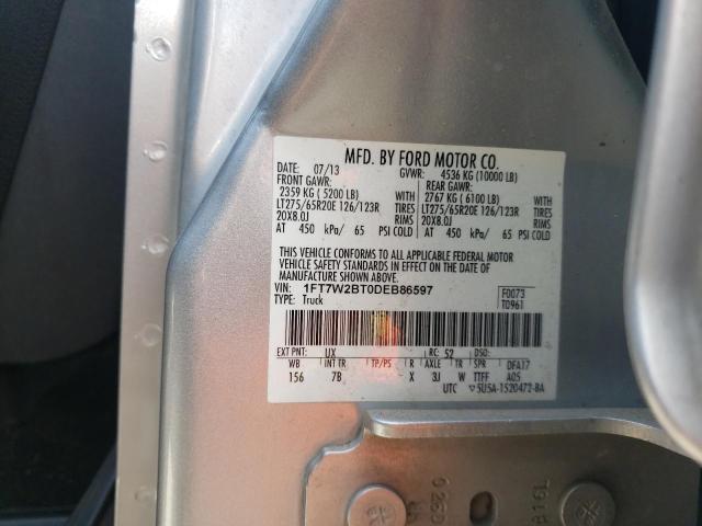 Photo 14 from auction – 2013 FORD F250 SUPER with VIN 1FT7W2BT0DEB86597