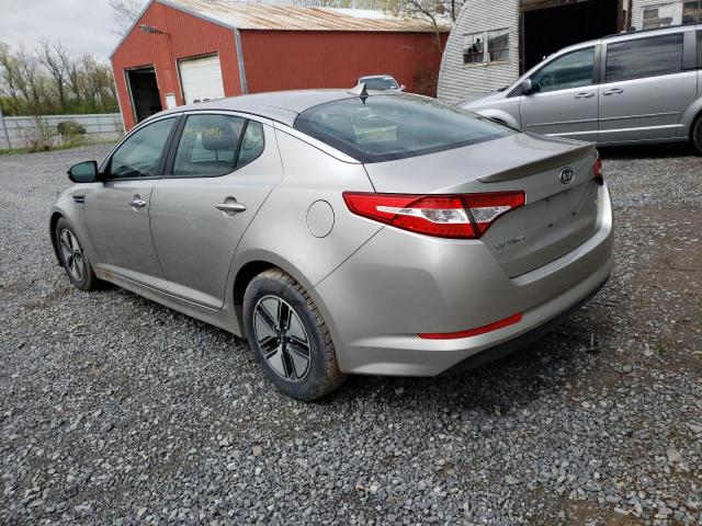 Photo 2 from auction – 2011 KIA OPTIMA HYB with VIN KNAGM4AD9B5004904
