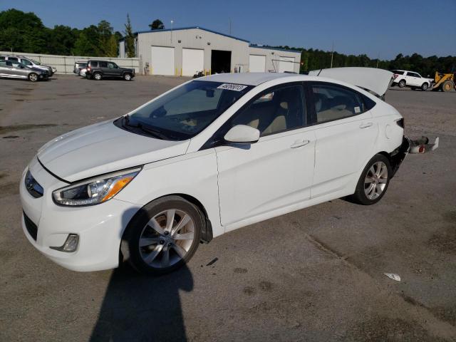 HYUNDAI ACCENT GLS 2014 with VIN KMHCU4AE7EU768735 - Photo from auction