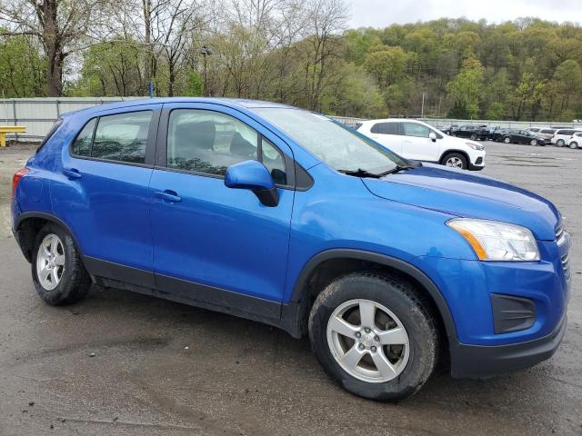 Photo 4 from auction – 2016 CHEVROLET TRAX LS with VIN KL7CJNSB1GB628845