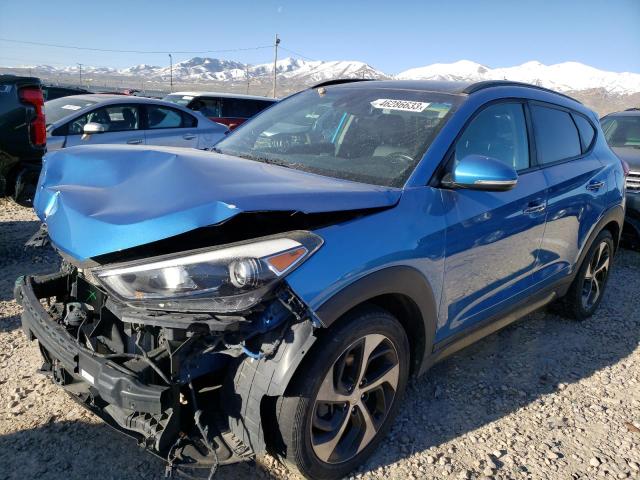 Photo 1 from auction – 2016 HYUNDAI TUCSON LIM with VIN KM8J3CA24GU144369