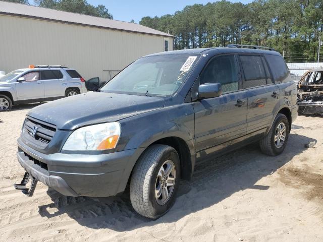 HONDA PILOT EX 2005 с VIN 5FNYF18405B026055 - Фото с аукциона