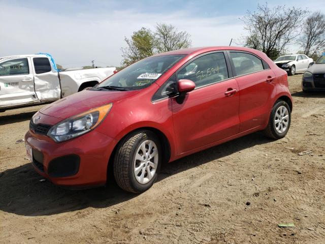 KIA RIO LX 2013 con VIN KNADM5A38D6287728 - Foto de la subasta