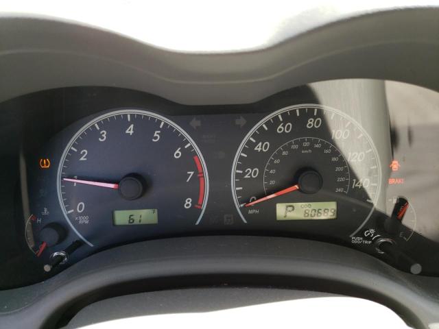 Photo 9 from auction – 2010 TOYOTA COROLLA BA with VIN JTDBU4EE4A9112581