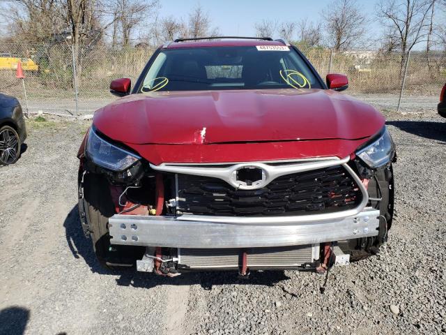 Photo 5 from auction – 2022 TOYOTA HIGHLANDER with VIN 5TDGZRBH6NS590074
