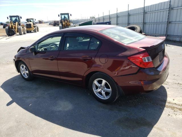 Photo 2 from auction – 2012 HONDA CIVIC LX with VIN JHMFB2F59CS004607