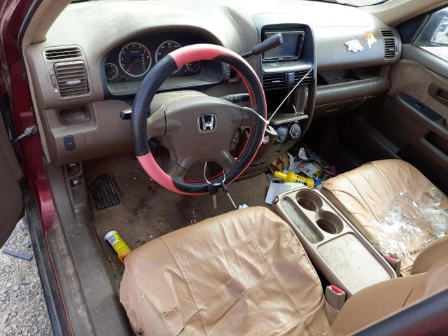 Photo 8 from auction – 2002 HONDA CR-V LX with VIN JHLRD68462C018058