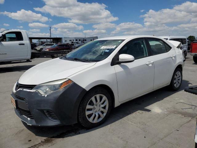 TOYOTA COROLLA L 2016 with VIN 2T1BURHE0GC602690 - Photo from auction