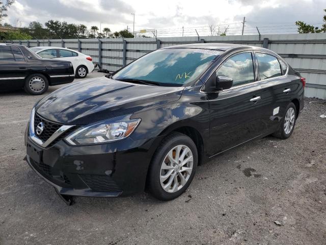 NISSAN SENTRA S 2019 with VIN 3N1AB7AP1KY358349 - Photo from auction