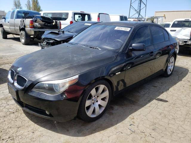 BMW 530 I 2006 with VIN WBANE73546CM34868 - Photo from auction