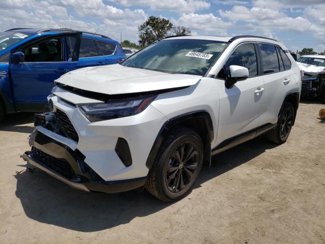 TOYOTA RAV4 SE 2022 with VIN JTM16RFV9ND533930 - Photo from auction