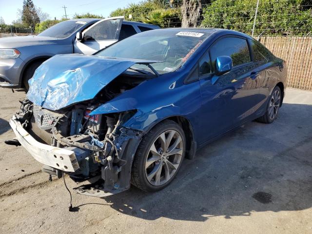 HONDA CIVIC SI 2012 with VIN 2HGFG4A59CH706098 - Photo from auction