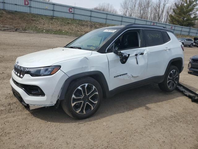 JEEP COMPASS LI 2022 with VIN 3C4NJDCB7NT228269 - Photo from auction