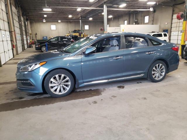 HYUNDAI SONATA SPO 2016 with VIN 5NPE34AF8GH262255 - Photo from auction