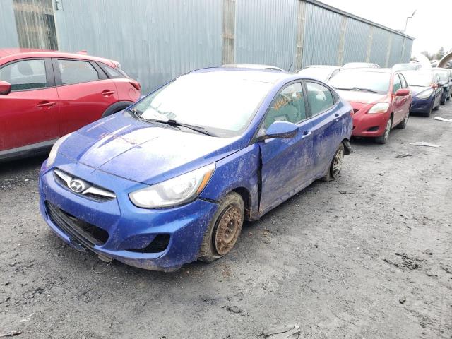 HYUNDAI ACCENT 2013 with VIN KMHCT4AE3DU375736 - Photo from auction