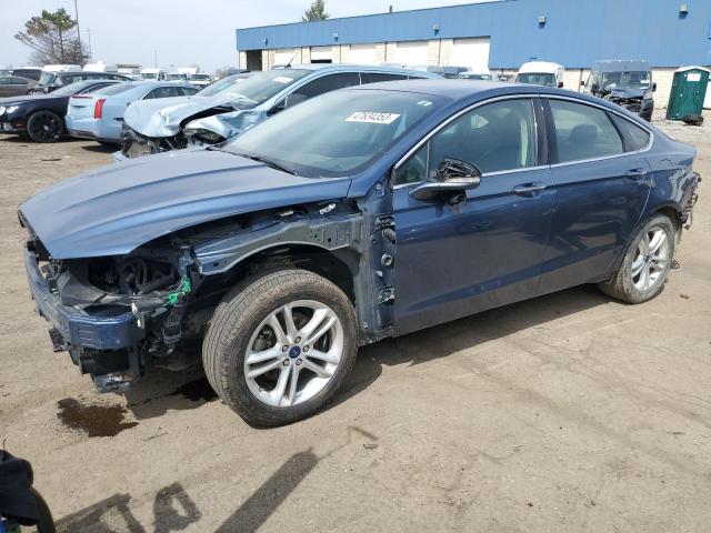 FORD FUSION SE 2018 with VIN 3FA6P0HD3JR231236 - Photo from auction