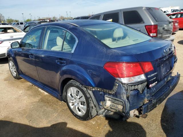 Photo 2 from auction – 2011 SUBARU LEGACY 2.5 with VIN 4S3BMBA6XB3231372