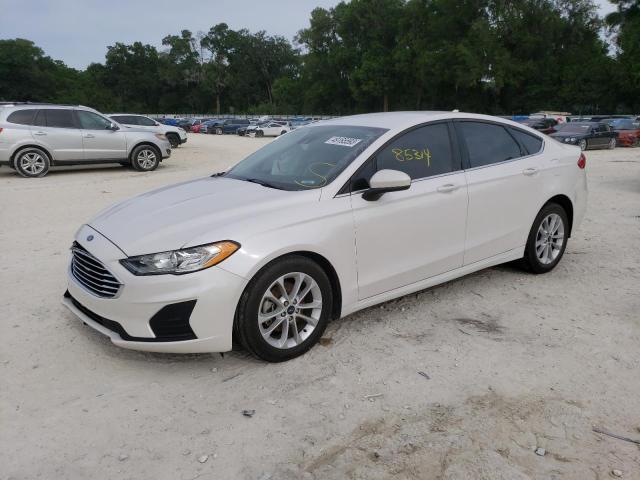 FORD FUSION SE 2020 with VIN 3FA6P0HD7LR104038 - Photo from auction