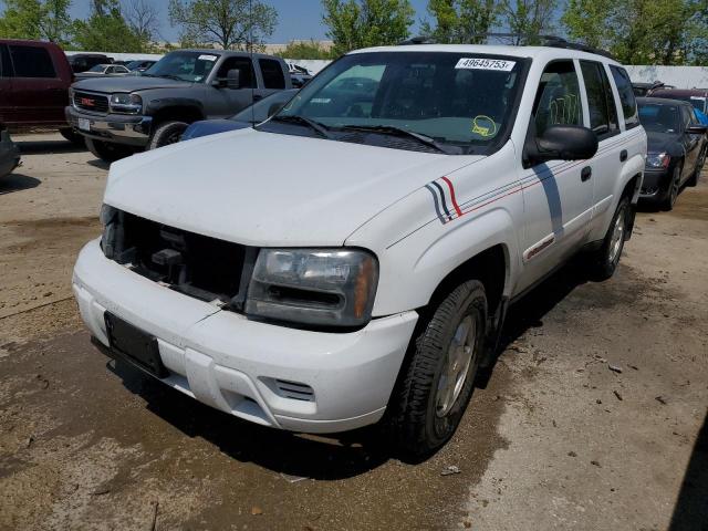 CHEVROLET TRAILBLAZE 2002 with VIN 1GNDS13S922489012 - Photo from auction