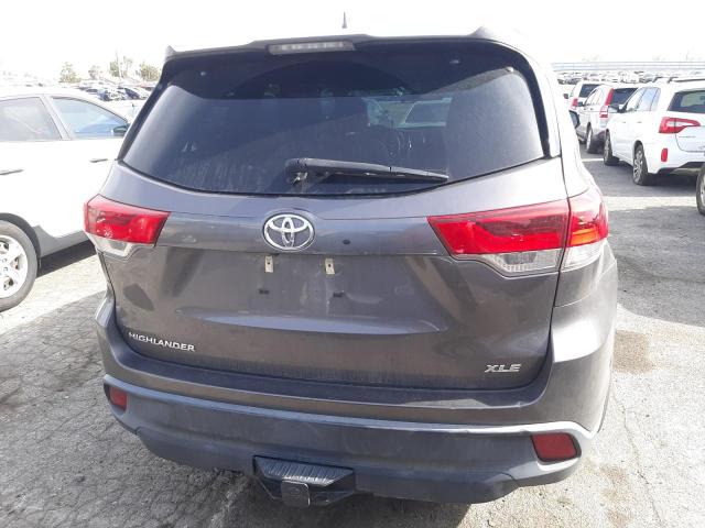 Photo 6 from auction – 2019 TOYOTA HIGHLANDER with VIN 5TDKZRFH8KS554306