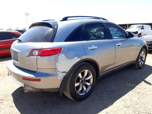 Photo 3 from auction – 2004 INFINITI FX35 with VIN JNRAS08UX4X110833