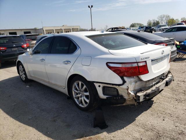 Photo 2 from auction – 2007 LEXUS LS 460 with VIN JTHBL46FX75028211