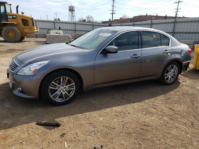 INFINITI G37 BASE 2012 with VIN JN1CV6AP4CM935101 - Photo from auction