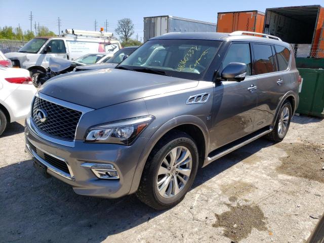 INFINITI QX80 2015 with VIN JN8AZ2NE9F9081230 - Photo from auction