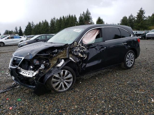 ACURA MDX TECHNO 2016 with VIN 5FRYD3H65GB020417 - Photo from auction