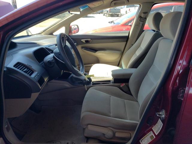Photo 7 from auction – 2009 HONDA CIVIC LX with VIN 19XFA16539E002457