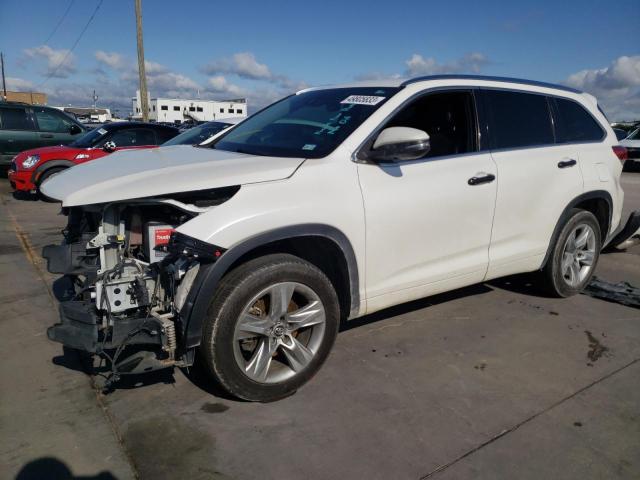TOYOTA HIGHLANDER 2017 مع رقم تعريف المركبة 5TDYZRFH6HS214350 - صورة من المزاد