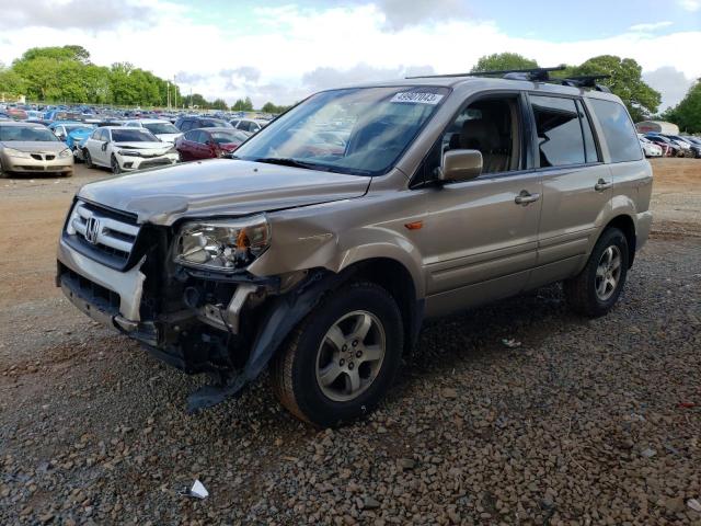 HONDA PILOT EXL 2007 with VIN 5FNYF28567B043380 - Photo from auction