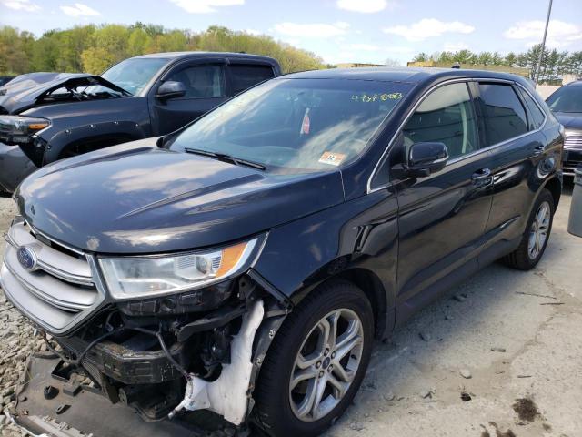 FORD EDGE TITAN 2017 with VIN 2FMPK4K9XHBB20535 - Photo from auction