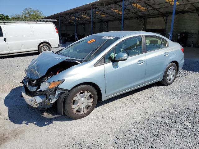 HONDA CIVIC HYBR 2012 with VIN JHMFB4F26CS009801 - Photo from auction