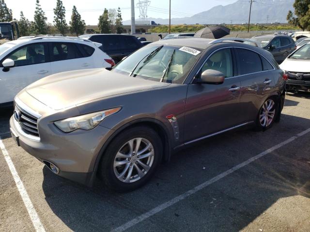 INFINITI FX37 2013 with VIN JN8CS1MW0DM172527 - Photo from auction