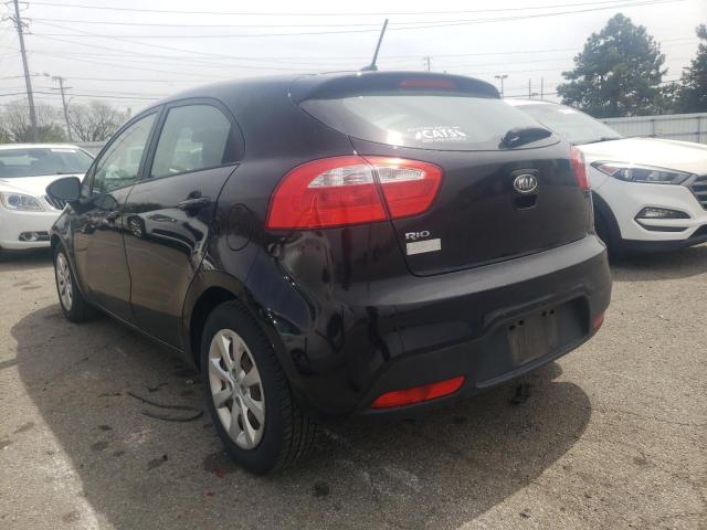 Photo 2 from auction – 2012 KIA RIO LX with VIN KNADM5A3XC6019634