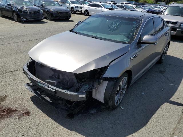 KIA OPTIMA SX 2015 with VIN 5XXGR4A61FG484458 - Photo from auction