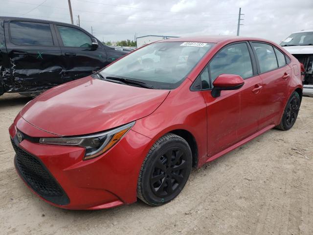 TOYOTA COROLLA LE 2020 with VIN 5YFEPRAE5LP108138 - Photo from auction
