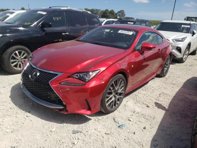 LEXUS RC 350 2017 with VIN JTHHE5BC4H5017339 - Photo from auction