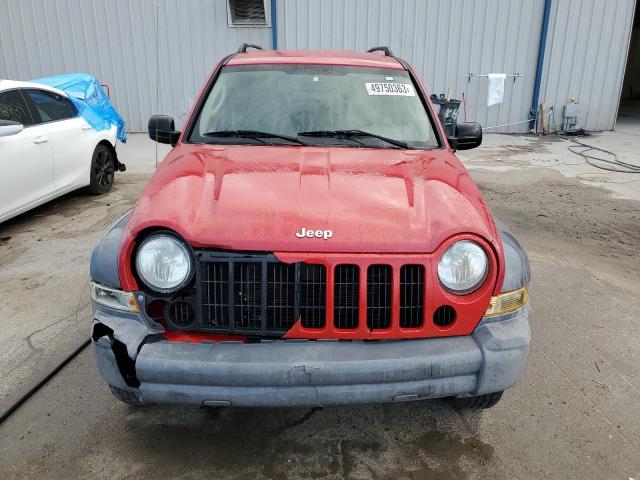 Photo 5 from auction – 2005 JEEP LIBERTY SP with VIN 1J4GK48K35W613010
