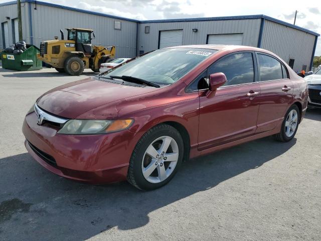 HONDA CIVIC EX 2007 with VIN 1HGFA168X7L026321 - Photo from auction