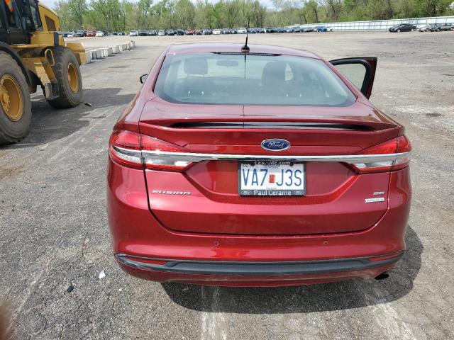 Photo 6 from auction – 2018 FORD FUSION SE with VIN 3FA6P0HD3JR267668