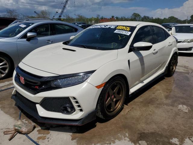 HONDA CIVIC TYPE 2018 with VIN SHHFK8G7XJU200455 - Photo from auction