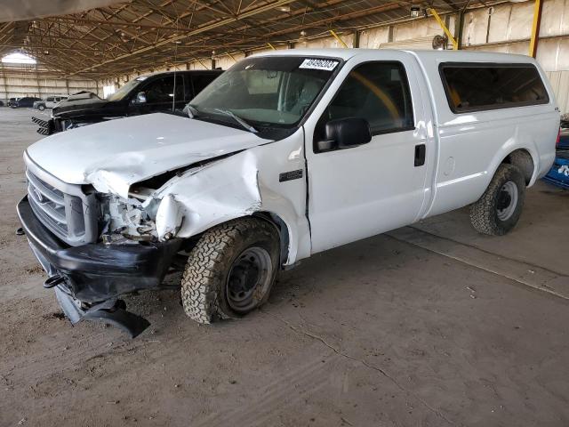 FORD F250 SUPER 2002 with VIN 1FTNF20L22EB62163 - Photo from auction