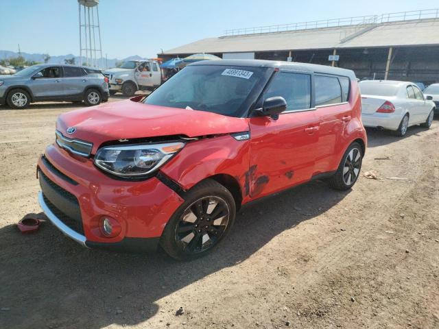 KIA SOUL + 2017 with VIN KNDJP3A59H7437820 - Photo from auction