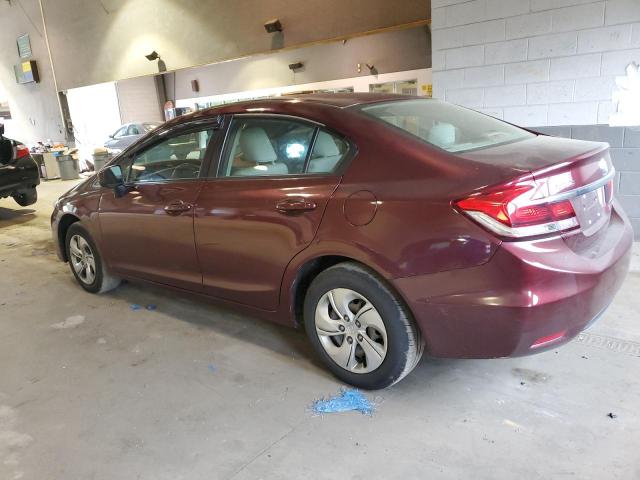 Photo 2 from auction – 2014 HONDA CIVIC LX with VIN 19XFB2F57EE222102